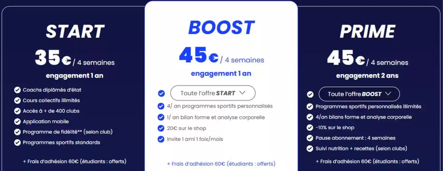 Catalogue L'Orange Bleue à Nice | Abonnement à ta salle de sport | 2026-03-04T00:00:00.000Z - 2026-04-30T00:00:00.000Z