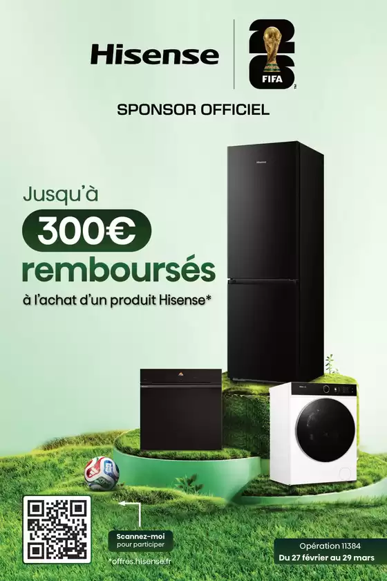 Catalogue Gitem | Hisense Jusqu'à 300€ remboursés | 2026-03-04T00:00:00.000Z - 2026-03-29T00:00:00.000Z