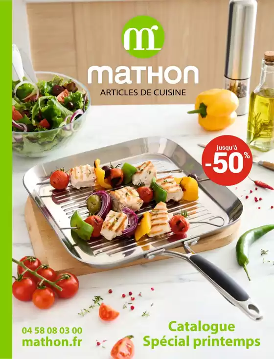 Catalogue Mathon | Catalogue Spécial printemps | 2026-03-05T00:00:00.000Z - 2026-05-31T00:00:00.000Z
