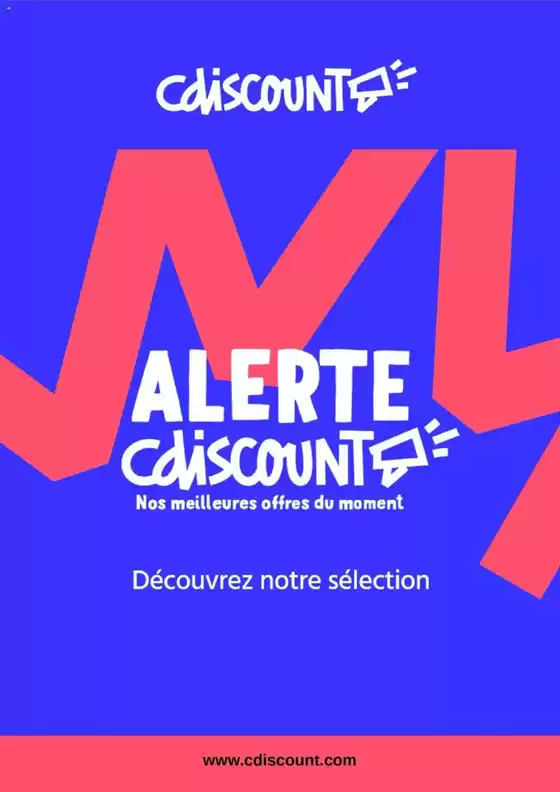 Catalogue Cdiscount à Chaumergy | Alerte discount | 2026-03-05T00:00:00.000Z - 2026-04-30T00:00:00.000Z