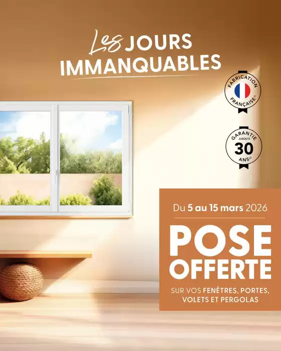 Catalogue Tryba à Ajaccio | Les JOURS IMMANQUABLES | 2026-03-09T00:00:00.000Z - 2026-03-15T00:00:00.000Z