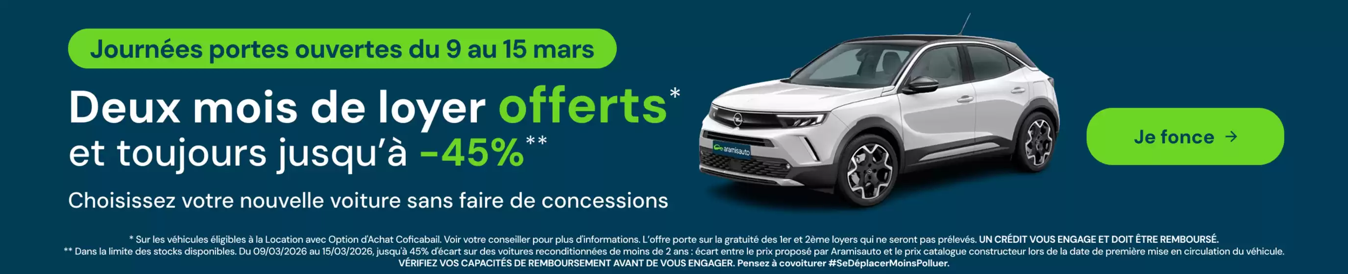 Catalogue Aramis Auto à La Seyne-sur-Mer | JOURNEES PORTES OUVERTES | 2026-03-10T00:00:00.000Z - 2026-03-15T00:00:00.000Z