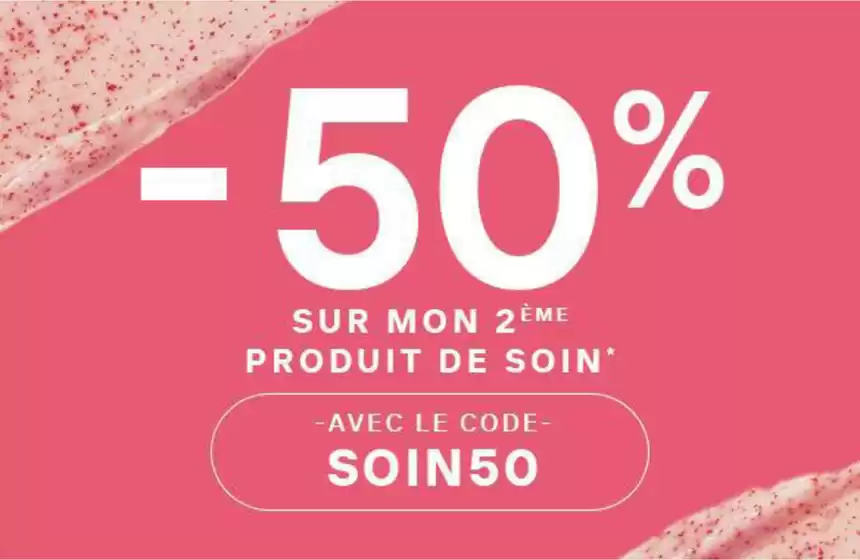 Catalogue Passion Beauté à Lécousse | -50% sur mon 2ème produit de soin ! | 2026-03-10T00:00:00.000Z - 2026-03-15T00:00:00.000Z