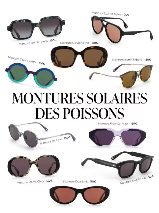 Catalogue Acuitis à Colomiers | MONTURES SOLAIRES DES POISSONS | 2026-03-11T00:00:00.000Z - 2026-03-31T00:00:00.000Z
