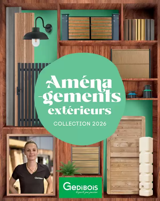 Catalogue Gédibois à La Teste-de-Buch | Amenagements Exterieurs 2026 | 2026-03-11T00:00:00.000Z - 2026-12-31T00:00:00.000Z