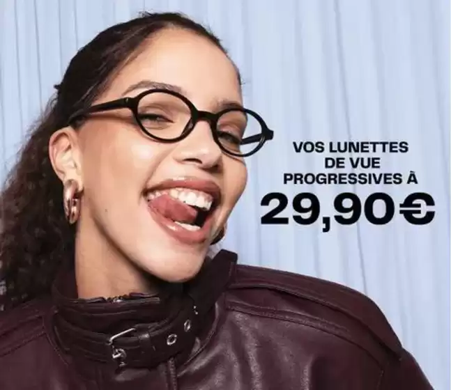 Catalogue Lynx Optique à Colomiers | Vos lunettes progressives à 29,90€ | 2026-03-11T00:00:00.000Z - 2026-03-31T00:00:00.000Z