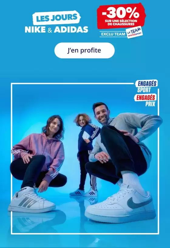 Catalogue Intersport à Lyon | Les jours NIKE & ADIDAS | 2026-03-12T00:00:00.000Z - 2026-03-26T00:00:00.000Z
