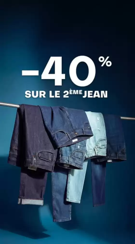 Catalogue Jules à Agde | 40% sur le 2ème jean* ! | 2026-03-12T00:00:00.000Z - 2026-03-31T00:00:00.000Z