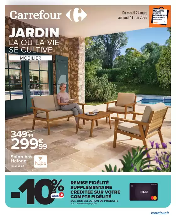 Catalogue Carrefour Drive à Eaunes | JARDIN LÀ OÙ LA VIE SE CULTIVE | 2026-03-24T00:00:00.000Z - 2026-05-11T00:00:00.000Z