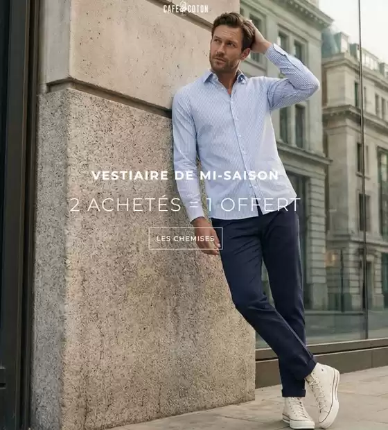 Catalogue Café Coton à Perpignan | 2 articles achetés = le 3ème offert | 2026-03-12T00:00:00.000Z - 2026-04-05T00:00:00.000Z