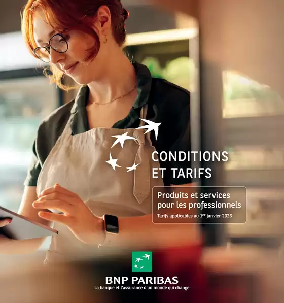 Catalogue BNP Paribas à Bresles | Produits et services pour les professionnels 2026 | 2026-03-12T00:00:00.000Z - 2026-12-31T00:00:00.000Z