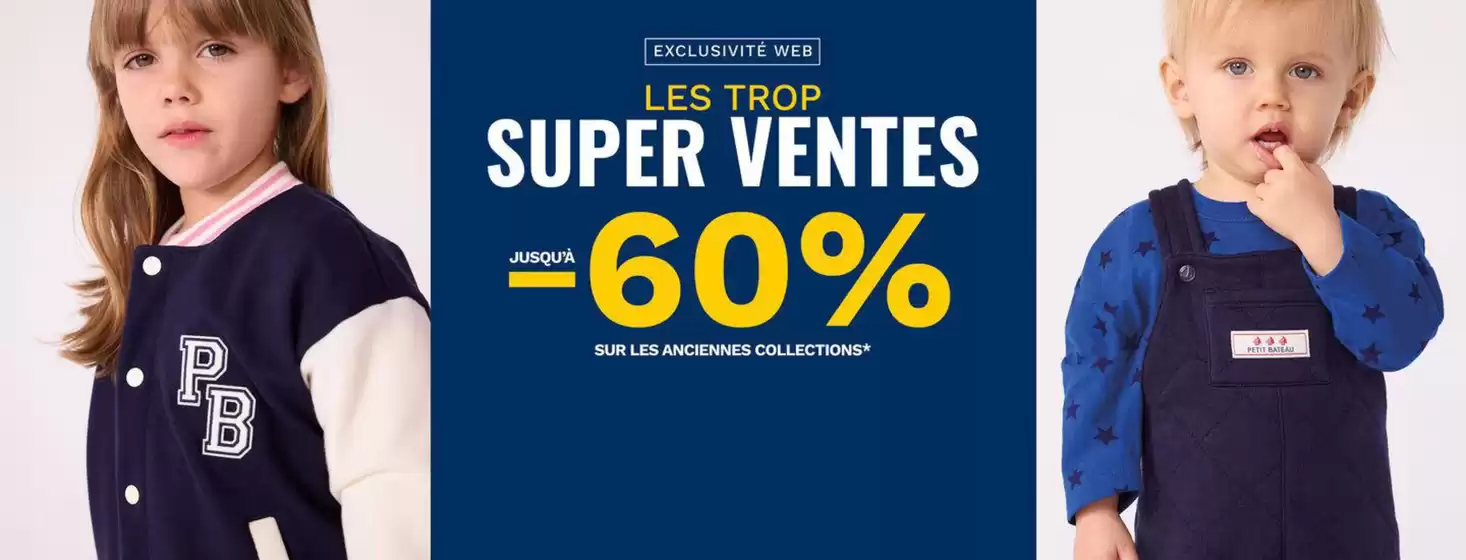 Catalogue Petit Bateau à Ambert | Les TROP Super Ventes | 2026-03-12T00:00:00.000Z - 2026-03-15T00:00:00.000Z