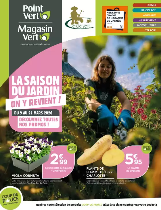 Catalogue Point Vert à Le Bourget | Offres spéciales pour vous | 2026-03-09T00:00:00.000Z - 2026-03-21T00:00:00.000Z