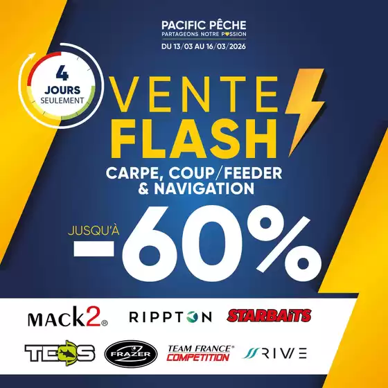 Catalogue Pacific Pêche à Colmar | DERNIER JOUR Vente Flash | 2026-03-16T00:00:00.000Z - 2026-03-16T00:00:00.000Z