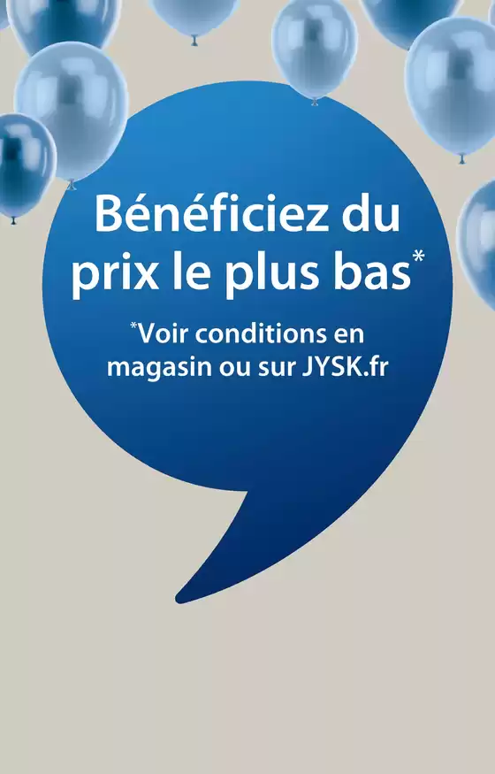 Catalogue JYSK à Reims | Spécial anniversaire | 2026-03-17T00:00:00.000Z - 2026-05-11T00:00:00.000Z