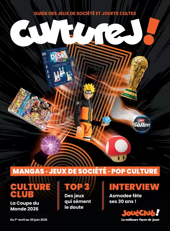 Catalogue JouéClub à Rosny-sous-Bois | Guide Culturel 2026 | 2026-04-01T00:00:00.000Z - 2026-06-30T00:00:00.000Z