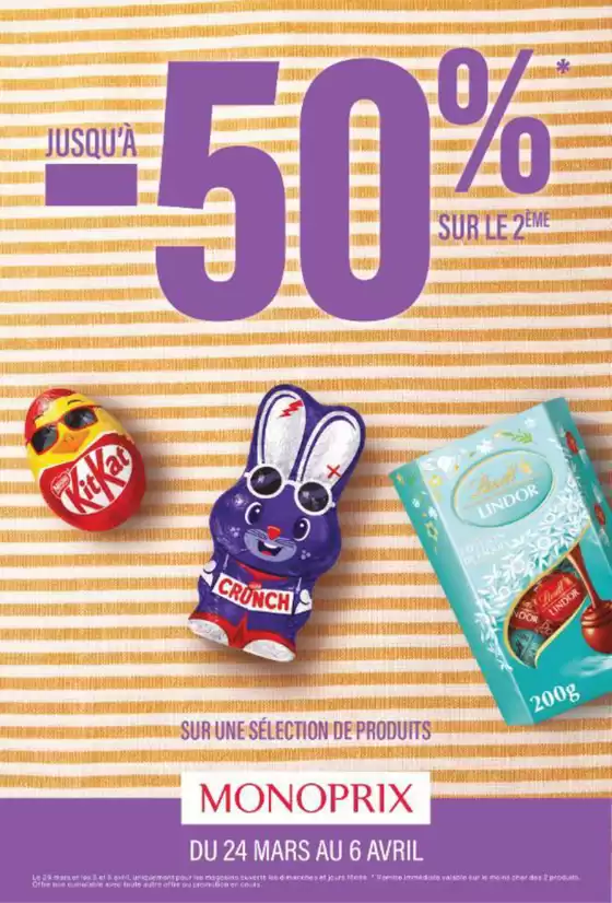 Catalogue Monoprix à Lusigny-sur-Barse | Offres exclusives et bonnes affaires | 2026-03-24T00:00:00.000Z - 2026-04-06T00:00:00.000Z