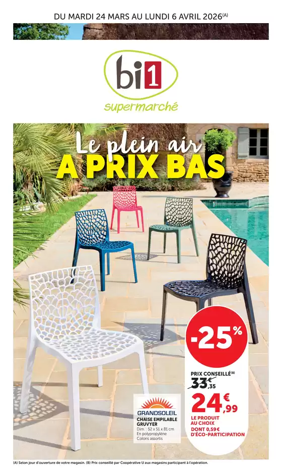 Catalogue Bi1 à Marseille | Plein Air Ue | 2026-03-24T00:00:00.000Z - 2026-04-06T00:00:00.000Z