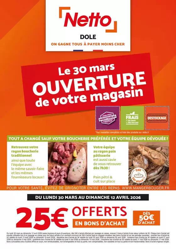 Catalogue Netto | Découvrez votre magasin | 2026-03-25T00:00:00.000Z - 2026-03-30T00:00:00.000Z