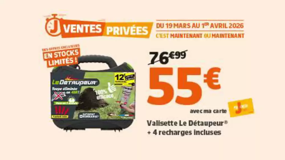 Catalogue Jardiland à Nogent | Profitez de nos avantages exclusifs ! | 2026-03-25T00:00:00.000Z - 2026-04-01T00:00:00.000Z