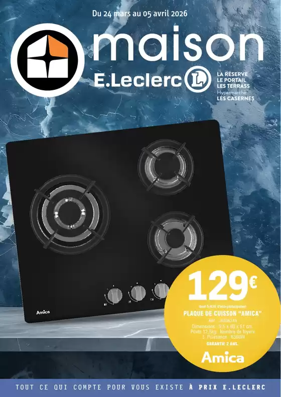 Catalogue E.Leclerc à Saint-Germain-en-Laye | 26C807LR | 2026-03-24T00:00:00.000Z - 2026-04-05T00:00:00.000Z