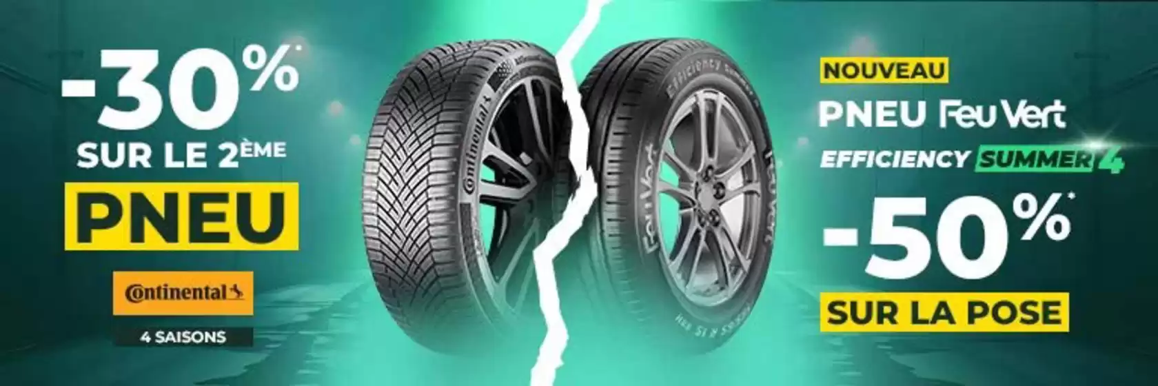 Catalogue Feu Vert à Colombes | Promotions pneus | 2026-03-25T00:00:00.000Z - 2026-04-12T00:00:00.000Z