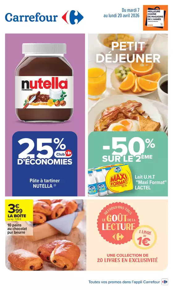Catalogue Carrefour Drive | PETIT DEJEUNER | 2026-04-07T00:00:00.000Z - 2026-04-20T00:00:00.000Z