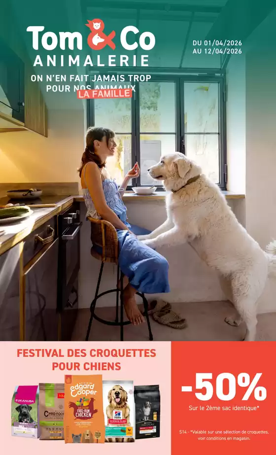 Catalogue Tom&Co à Choisy-le-Roi | On n'en fait jamais trop pour la famille | 2026-03-26T00:00:00.000Z - 2026-04-12T00:00:00.000Z
