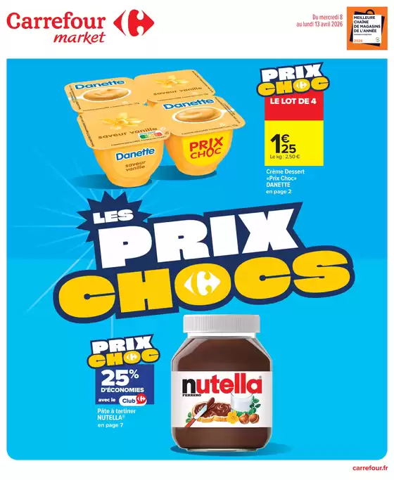 Catalogue Carrefour Drive à Urcuit | LES PRIX CHOCS | 2026-04-08T00:00:00.000Z - 2026-04-13T00:00:00.000Z
