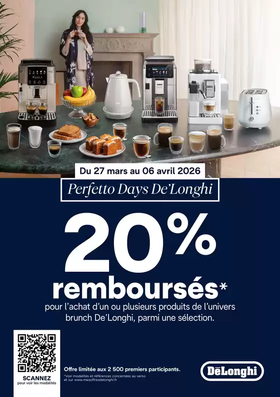 Catalogue Group Digital à Saint-Marcel (Eure) | Perfetto Days De’Longhi | 2026-03-27T00:00:00.000Z - 2026-04-06T00:00:00.000Z