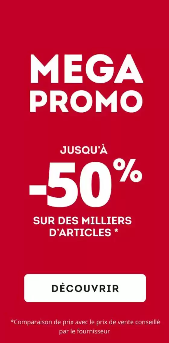 Catalogue Sport 2000 à Lyon | Mega promo | 2026-03-27T00:00:00.000Z - 2026-03-31T00:00:00.000Z