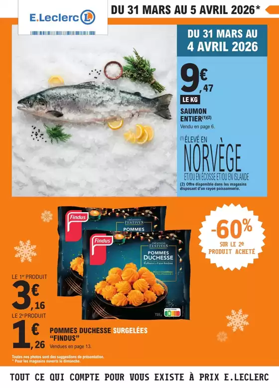 Catalogue E.Leclerc à  | TRAFIC POUVOIR ACHAT 3 - PAQUES - MIXTE | 2026-03-31T00:00:00.000Z - 2026-04-05T00:00:00.000Z