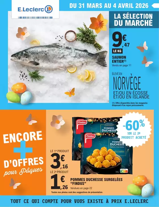 Catalogue E.Leclerc à Reims | TRAFIC POUVOIR ACHAT 3 - PAQUES - MIXTE | 2026-03-31T00:00:00.000Z - 2026-04-04T00:00:00.000Z