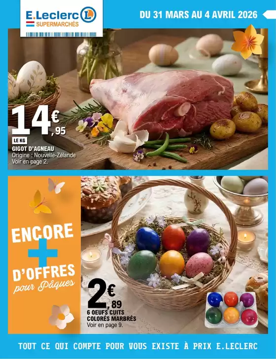Catalogue E.Leclerc à Rouen | 26M114C13LU | 2026-03-31T00:00:00.000Z - 2026-04-04T00:00:00.000Z
