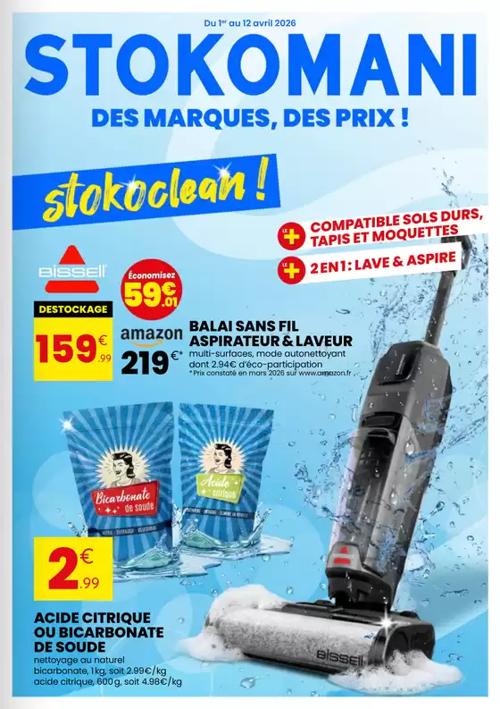 Catalogue Stokomani à Reims | Stokoclean ! | 2026-04-01T00:00:00.000Z - 2026-04-12T00:00:00.000Z