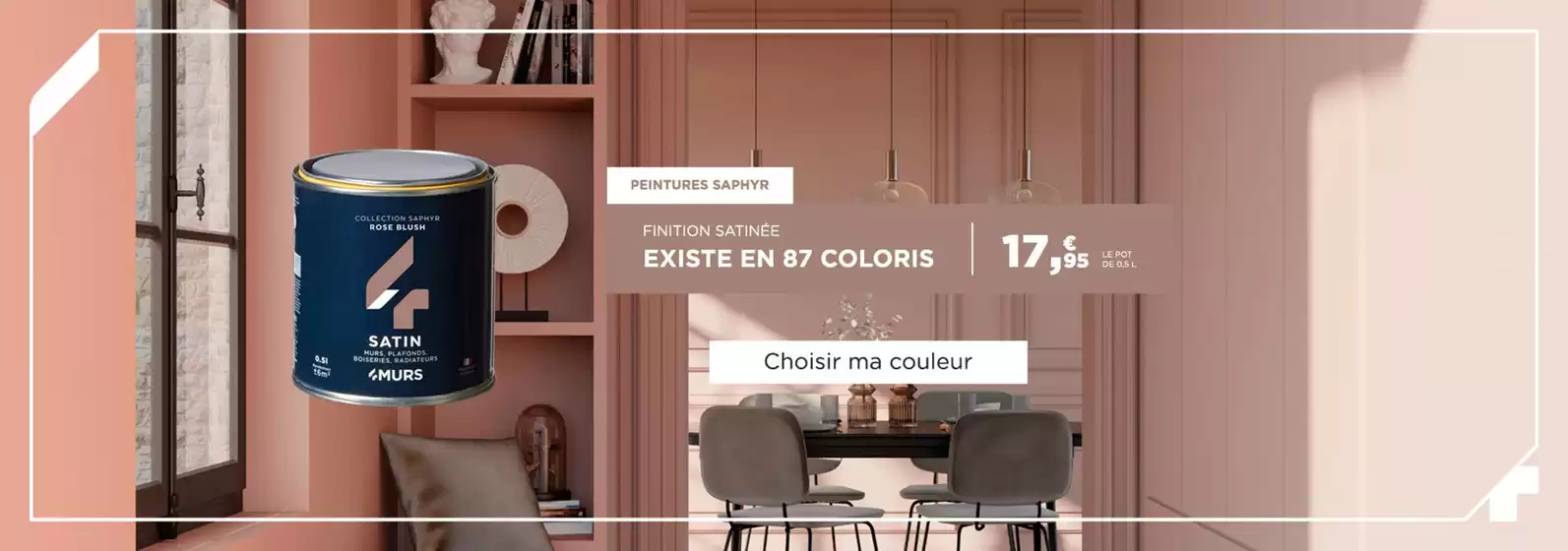 Catalogue 4 Murs à Afa | Peintures saphyr | 2026-03-31T00:00:00.000Z - 2026-04-19T00:00:00.000Z