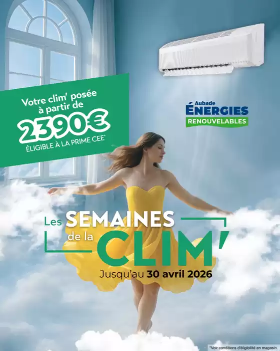 Catalogue Espace Aubade à Nantes | Prêts à danser de joie tout l'été ? | 2026-03-31T00:00:00.000Z - 2026-04-30T00:00:00.000Z