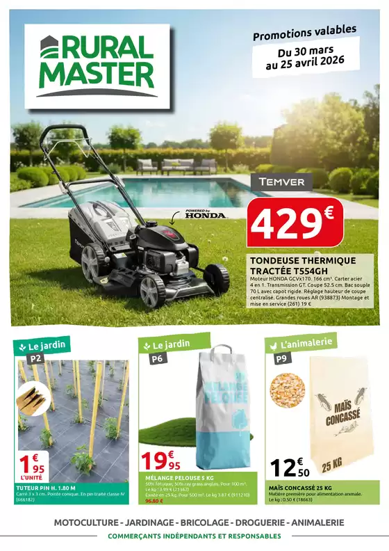 Catalogue Rural Master à Carpentras | RURAL MASTER | 2026-04-01T00:00:00.000Z - 2026-04-25T00:00:00.000Z