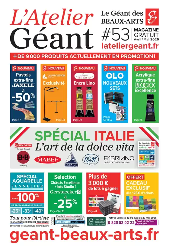 Catalogue Le Géant des Beaux-Arts | Catalogue Le Géant des Beaux-Arts | 2026-04-02T00:00:00.000Z - 2026-05-27T00:00:00.000Z