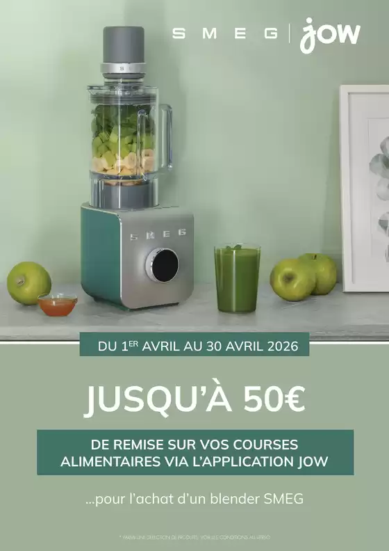 Catalogue Group Digital à Revel (Haute Garonne) | Smeg JUSQU’À 50€ DE REMISE  | 2026-04-01T00:00:00.000Z - 2026-04-30T00:00:00.000Z