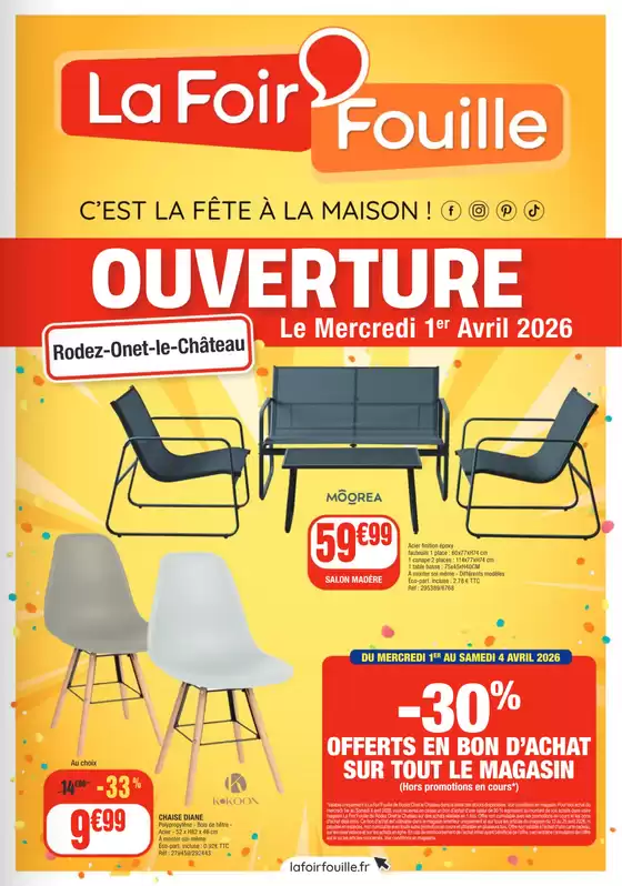 Catalogue La Foir'Fouille à Saint-Grégoire (Ille et Vilaine) | Ouverture | 2026-04-01T00:00:00.000Z - 2026-04-04T00:00:00.000Z