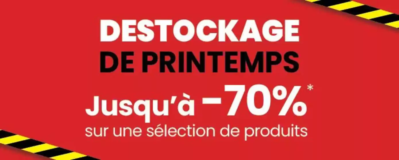 Catalogue Chaussea à Orléans | Déstockage de printemps. | 2026-04-01T00:00:00.000Z - 2026-04-12T00:00:00.000Z