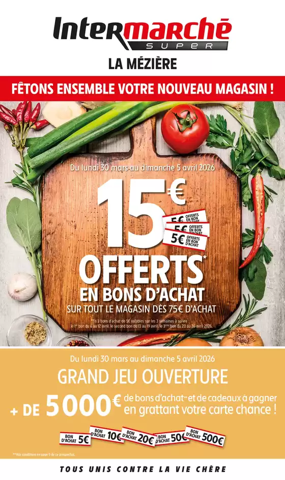 Catalogue Intermarché à Brétigny-sur-Orge | PROS LOCAL - 06333 LA MEZIERE | 2026-03-30T00:00:00.000Z - 2026-04-05T00:00:00.000Z