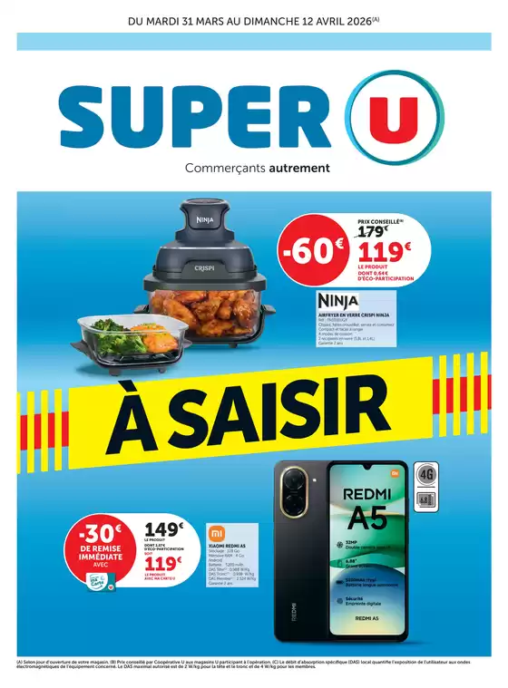 Catalogue Super U à Laon | Catalogue SUPER U | 2026-03-31T00:00:00.000Z - 2026-04-12T00:00:00.000Z