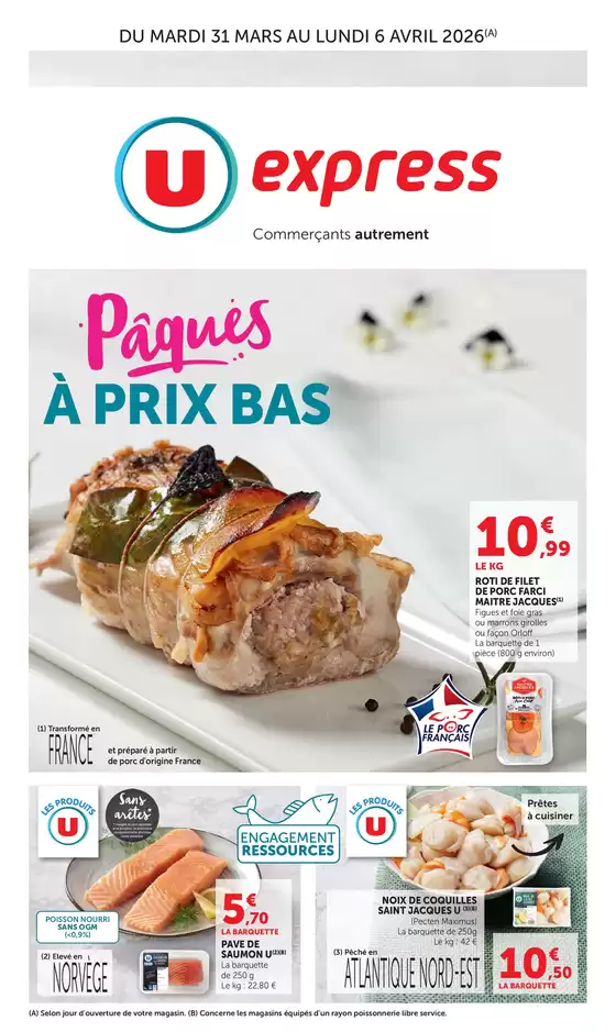 Catalogue U Express | Spécial Pâques | 2026-03-31T00:00:00.000Z - 2026-04-06T00:00:00.000Z