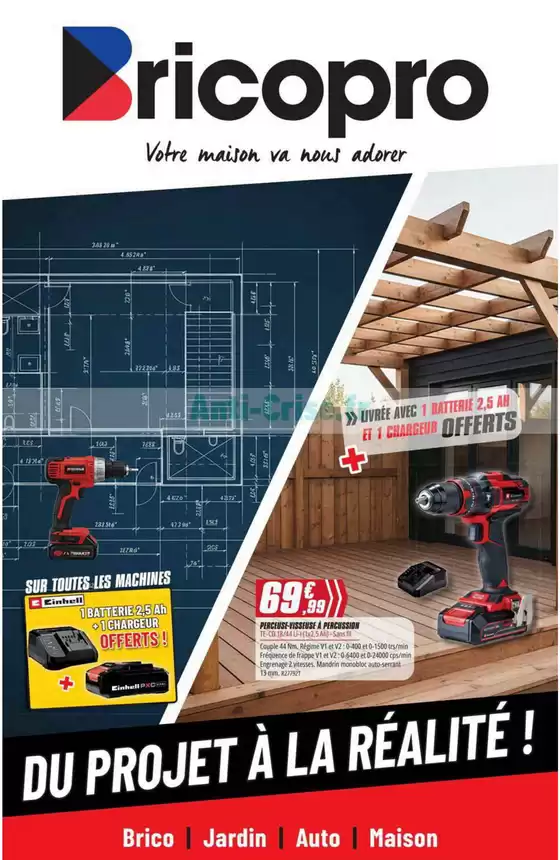 Catalogue Brico Pro à Les Sables-d'Olonne | DU PROJET À LA RÉALITE! | 2026-04-01T00:00:00.000Z - 2026-09-30T00:00:00.000Z