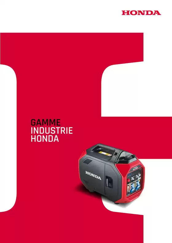 Catalogue Honda à Roncq | GAME INDUSTRIE HONDA | 2026-04-02T00:00:00.000Z - 2027-04-02T00:00:00.000Z