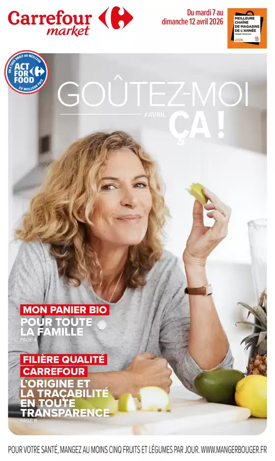 Catalogue Carrefour Market à Aubagne | GOÛTEZ-MOI ÇA | 2026-04-07T00:00:00.000Z - 2026-04-12T00:00:00.000Z