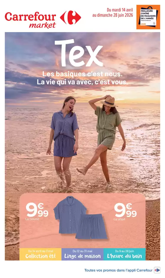 Catalogue Carrefour Market à Aubagne | TEX | 2026-04-14T00:00:00.000Z - 2026-06-28T00:00:00.000Z