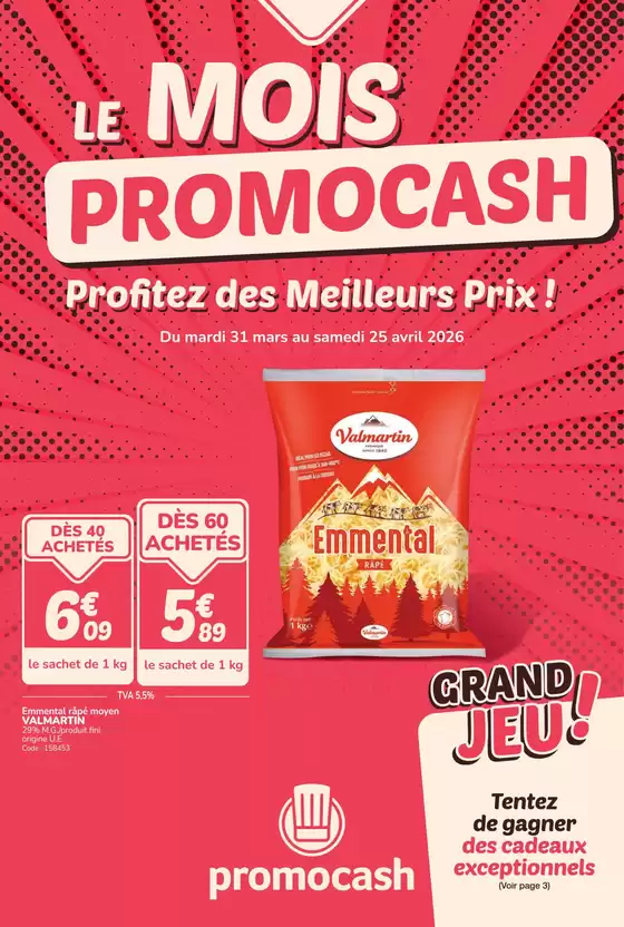 Catalogue Promocash à Boissettes | Le mois promocash | 2026-04-03T00:00:00.000Z - 2026-04-25T00:00:00.000Z